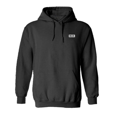 Katzskill DELCO. Box logo Hoodie - Black